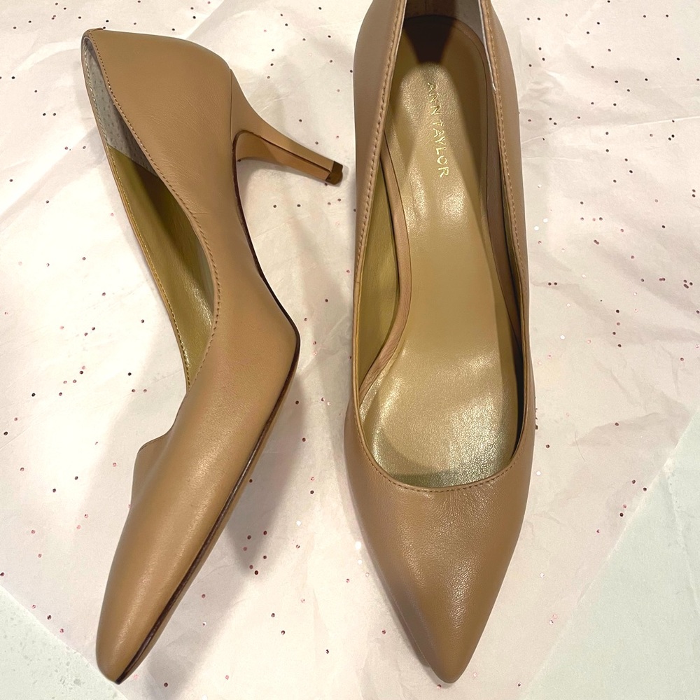 Ann Taylor Leather Pumps